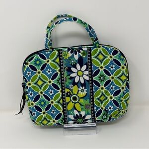 Vera Bradley Pure Daisy Quilted Cosmetic Bag Retired Pattern USA